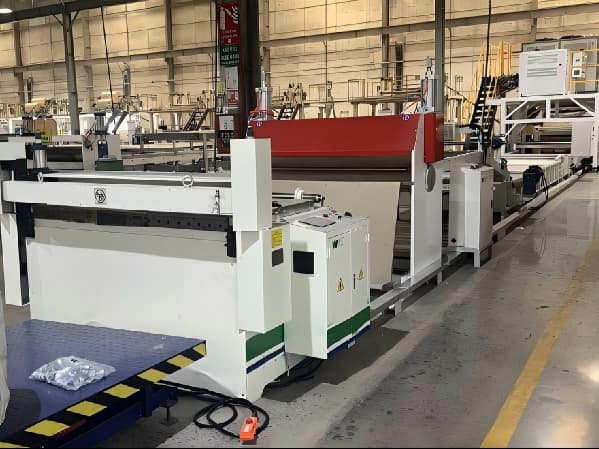 LVT flooring making machine